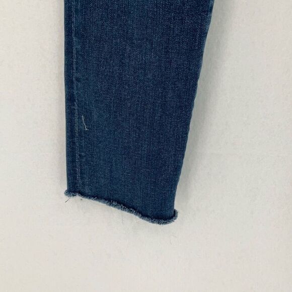 Agolde Blue Sophie High Rise Crop Denim Skinny Jeans Size 28 - Picture 6 of 9